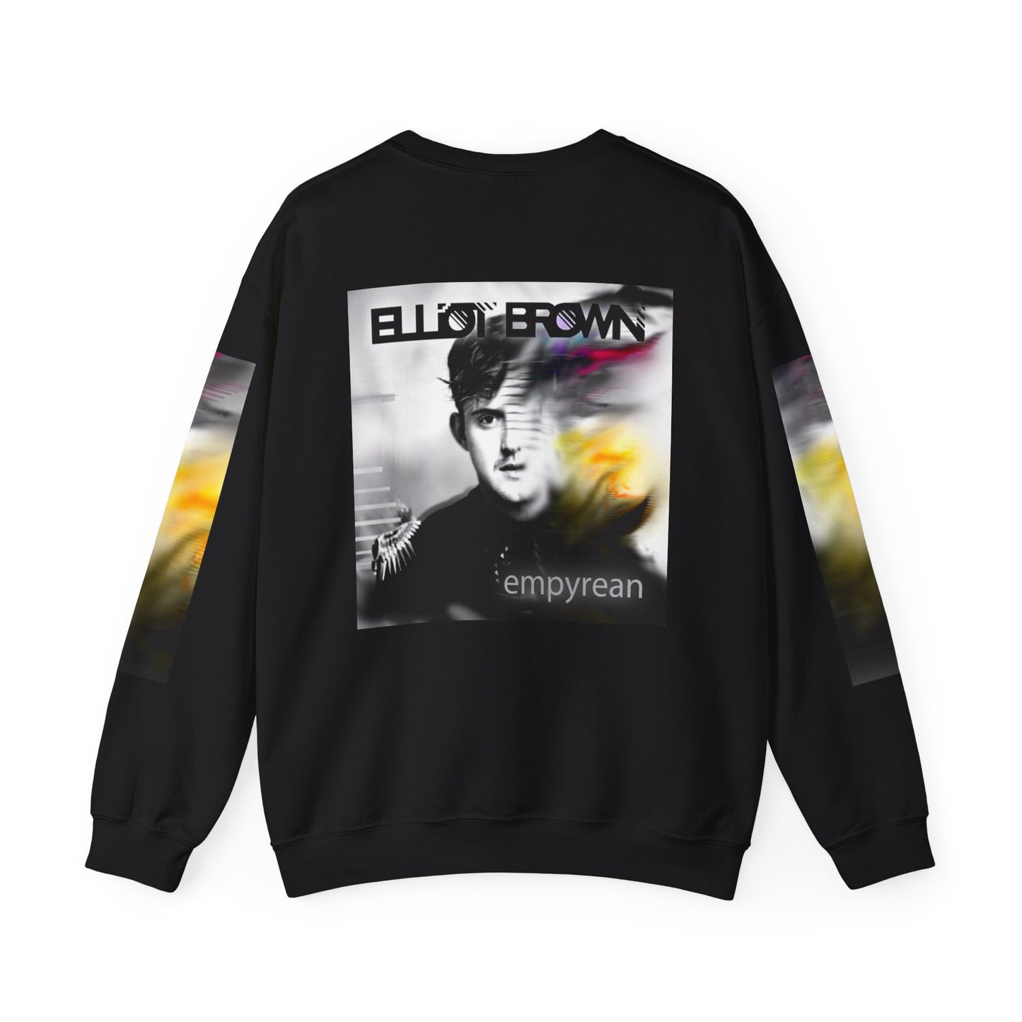 Elliot Brown Music Merchandise Sweatshirt, Singer Songwriter LGBTIQ Concert Apparel, Unisex Jumper, Crewneck Pullover, Heavy Blend Clothing