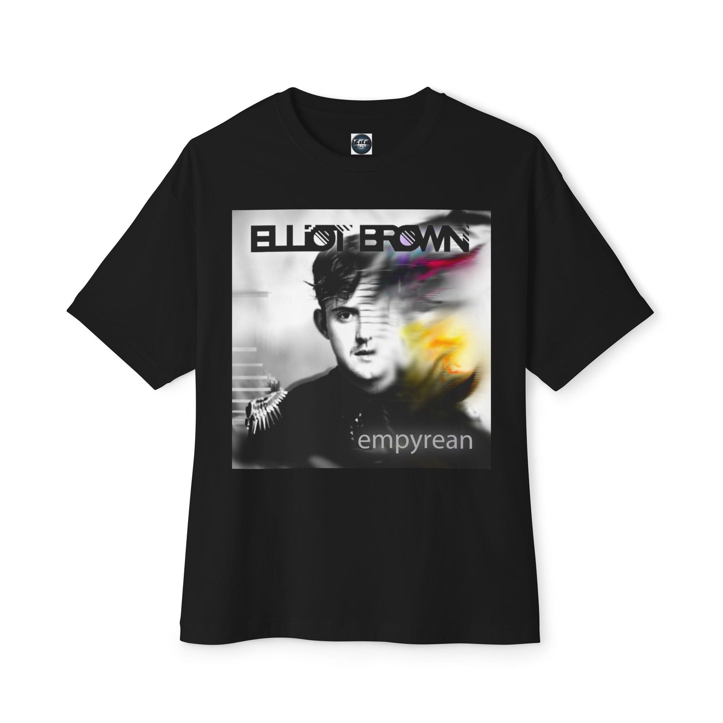 Unisex Oversized Boxy Tee with Elliot Brown 'Empyrean' Album Artwork, Singer Merchandise, Music Fan Gift, Chinese Pop Culture Shirt,