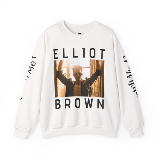 Elliot Brown Music Merchandise Sweatshirt, Singer Songwriter LGBTIQ Concert Apparel, Unisex Jumper, Crewneck Pullover, Heavy Blend Clothing