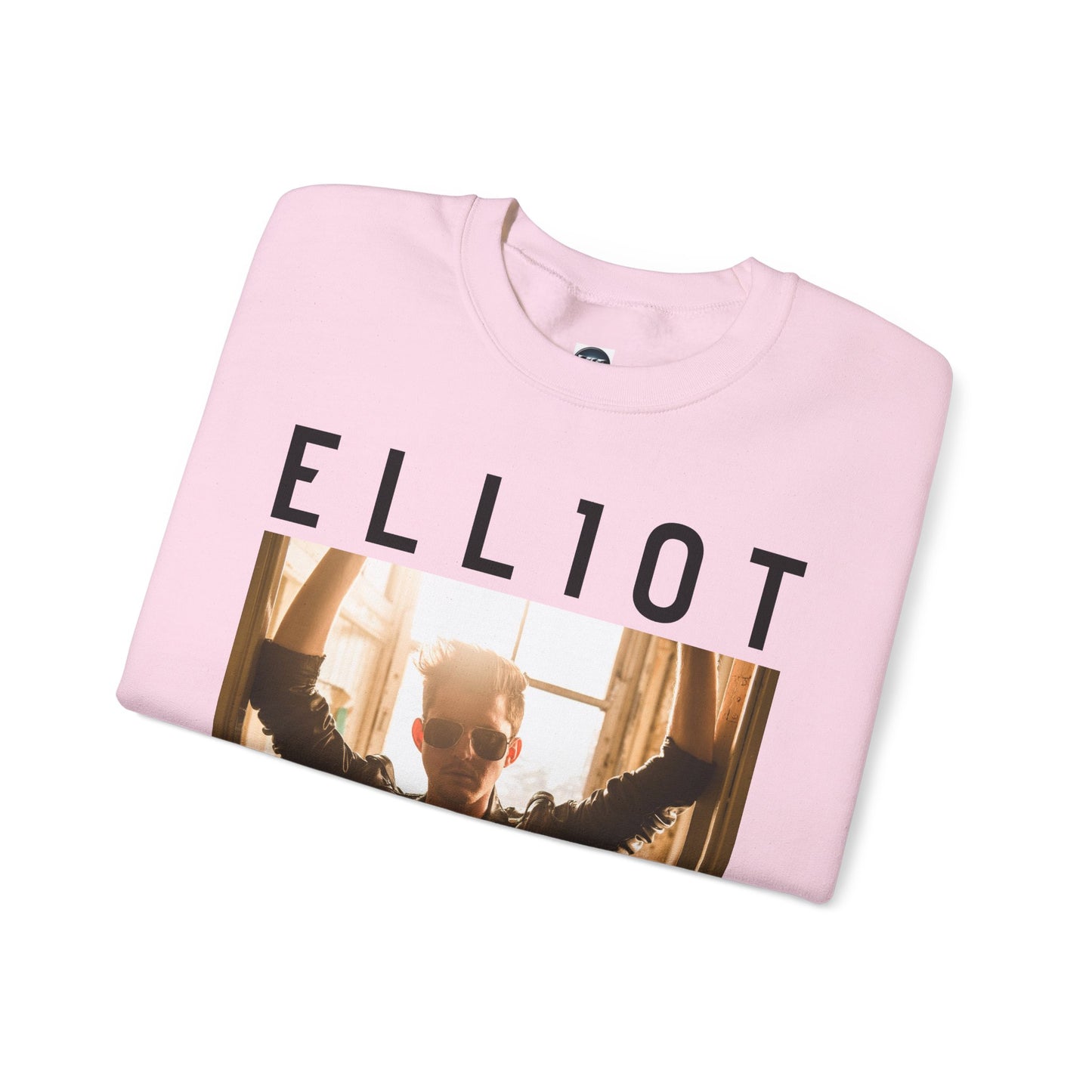 Elliot Brown Music Merchandise Sweatshirt, Singer Songwriter LGBTIQ Concert Apparel, Unisex Jumper, Crewneck Pullover, Heavy Blend Clothing