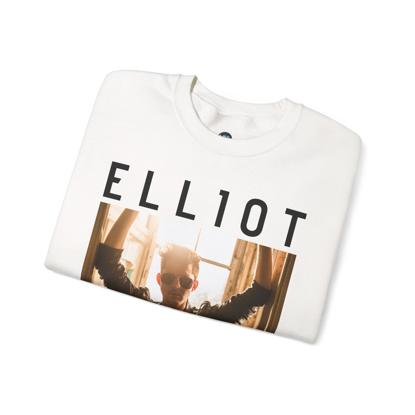 Elliot Brown Music Merchandise Sweatshirt, Singer Songwriter LGBTIQ Concert Apparel, Unisex Jumper, Crewneck Pullover, Heavy Blend Clothing