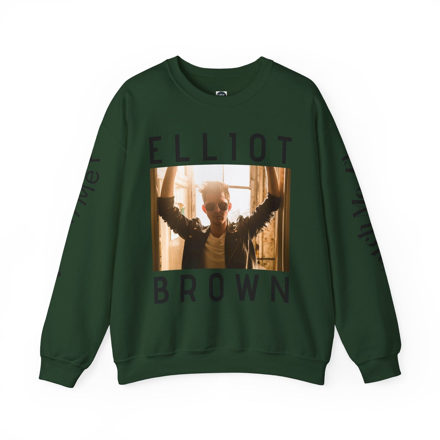 Elliot Brown Music Merchandise Sweatshirt, Singer Songwriter LGBTIQ Concert Apparel, Unisex Jumper, Crewneck Pullover, Heavy Blend Clothing