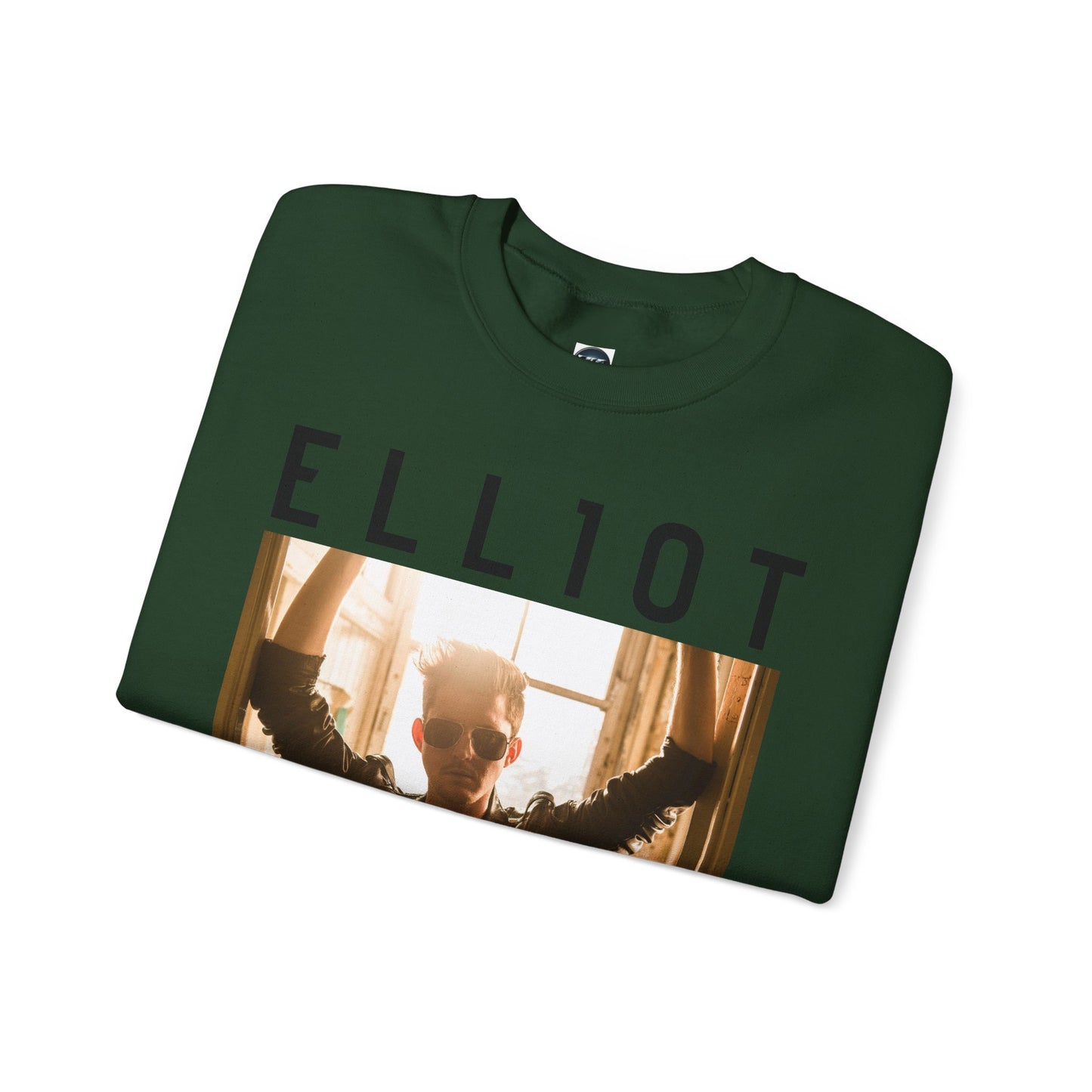 Elliot Brown Music Merchandise Sweatshirt, Singer Songwriter LGBTIQ Concert Apparel, Unisex Jumper, Crewneck Pullover, Heavy Blend Clothing