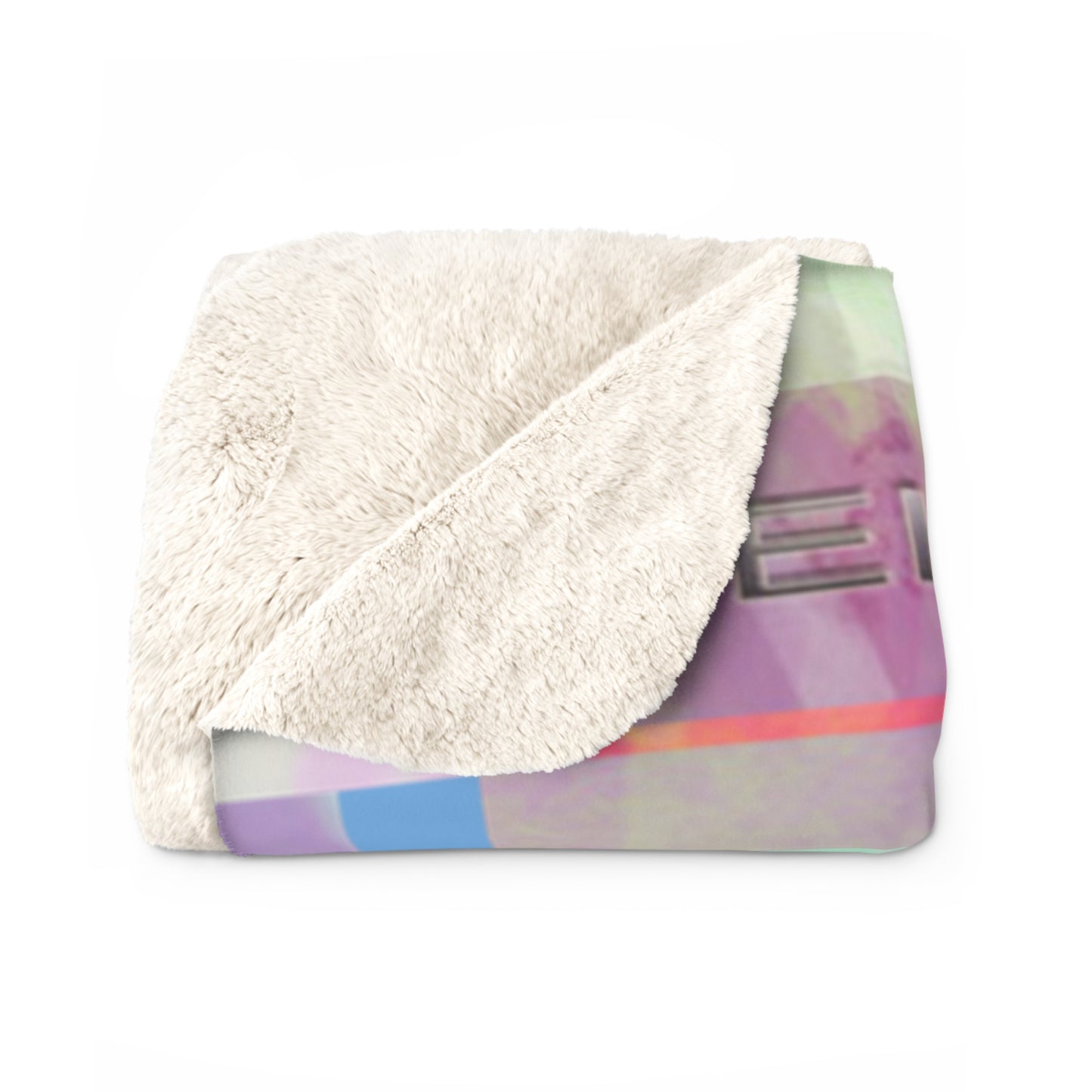 Unforgettable Me - Single Cover artwork design - Cozy Sherpa Fleece Blanket, Personalized Gift, Home Decor, Warm Throw for All Occasions, Perfect for Snuggling or Picnics