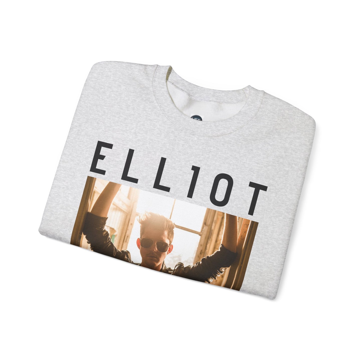 Elliot Brown Music Merchandise Sweatshirt, Singer Songwriter LGBTIQ Concert Apparel, Unisex Jumper, Crewneck Pullover, Heavy Blend Clothing