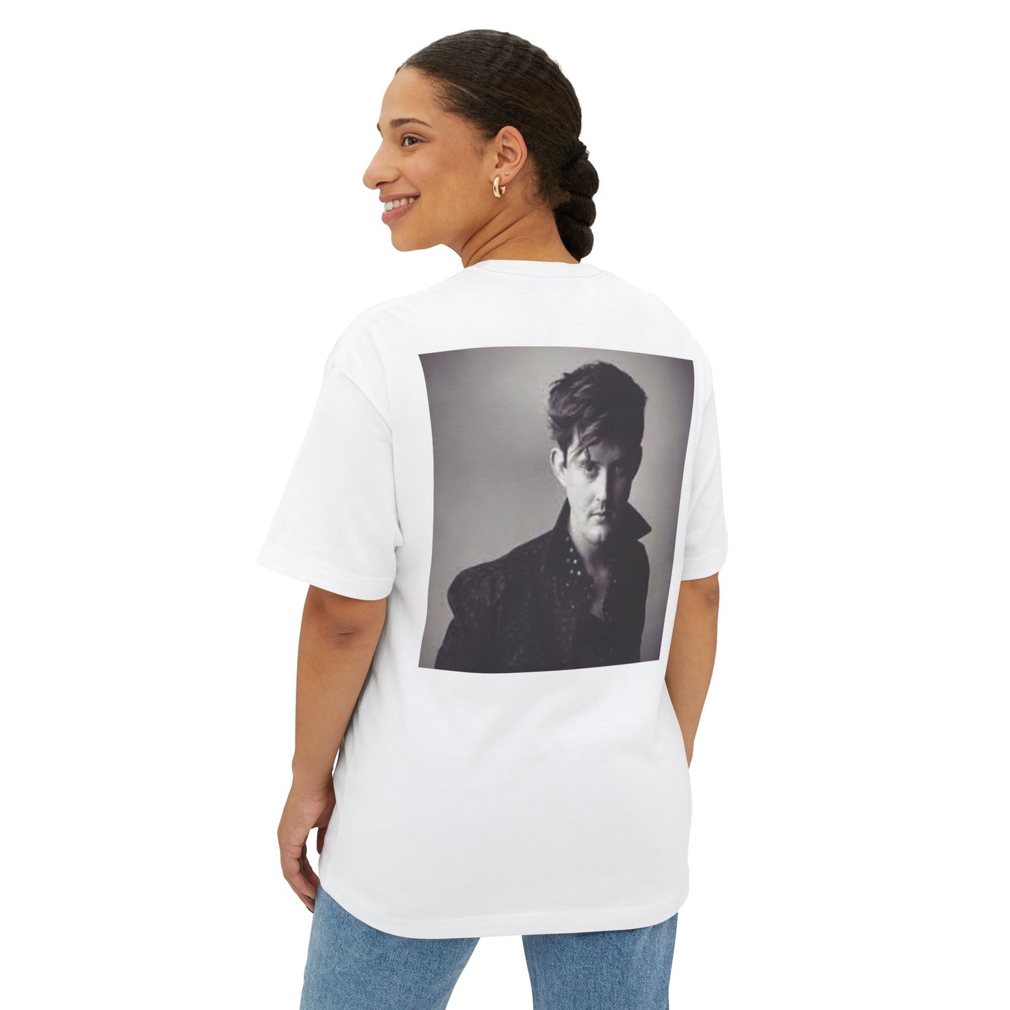 Unisex Oversized Boxy Tee with Elliot Brown 'Empyrean' Album Artwork, Singer Merchandise, Music Fan Gift, Chinese Pop Culture Shirt,