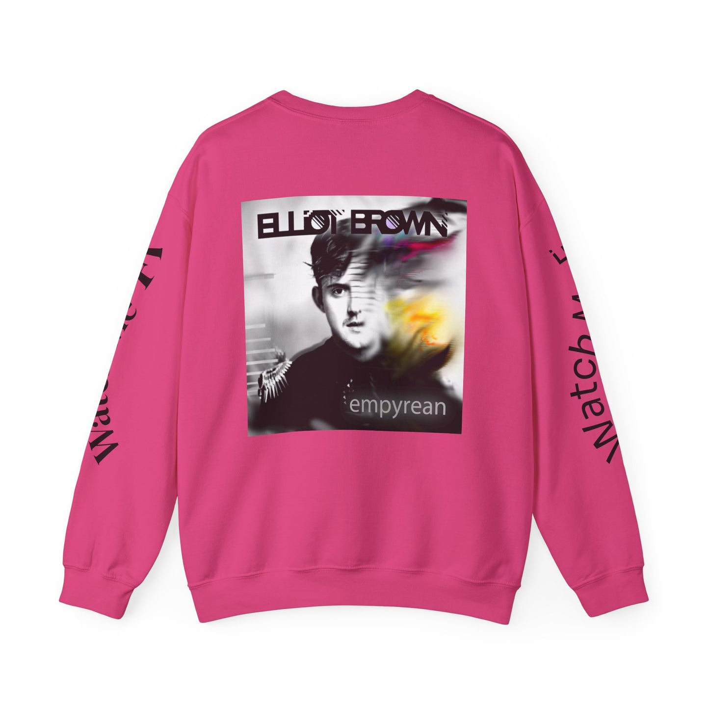 Elliot Brown Music Merchandise Sweatshirt, Singer Songwriter LGBTIQ Concert Apparel, Unisex Jumper, Crewneck Pullover, Heavy Blend Clothing