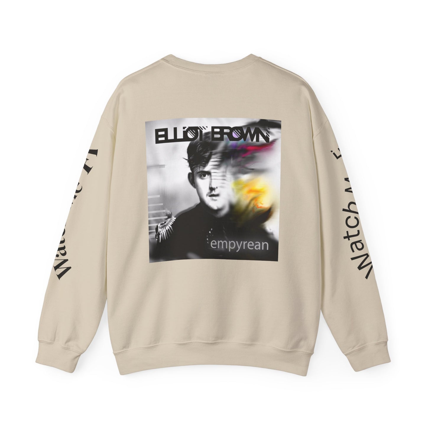 Elliot Brown Music Merchandise Sweatshirt, Singer Songwriter LGBTIQ Concert Apparel, Unisex Jumper, Crewneck Pullover, Heavy Blend Clothing