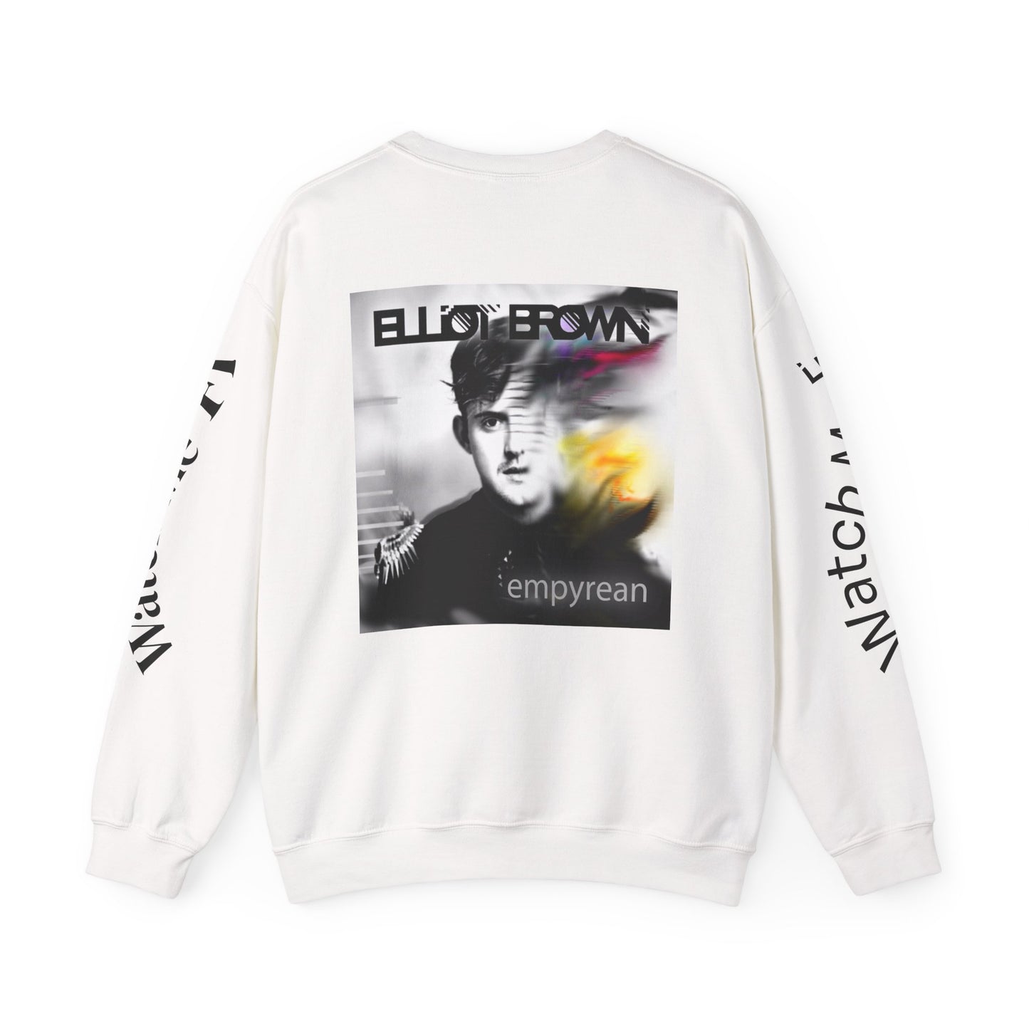 Elliot Brown Music Merchandise Sweatshirt, Singer Songwriter LGBTIQ Concert Apparel, Unisex Jumper, Crewneck Pullover, Heavy Blend Clothing