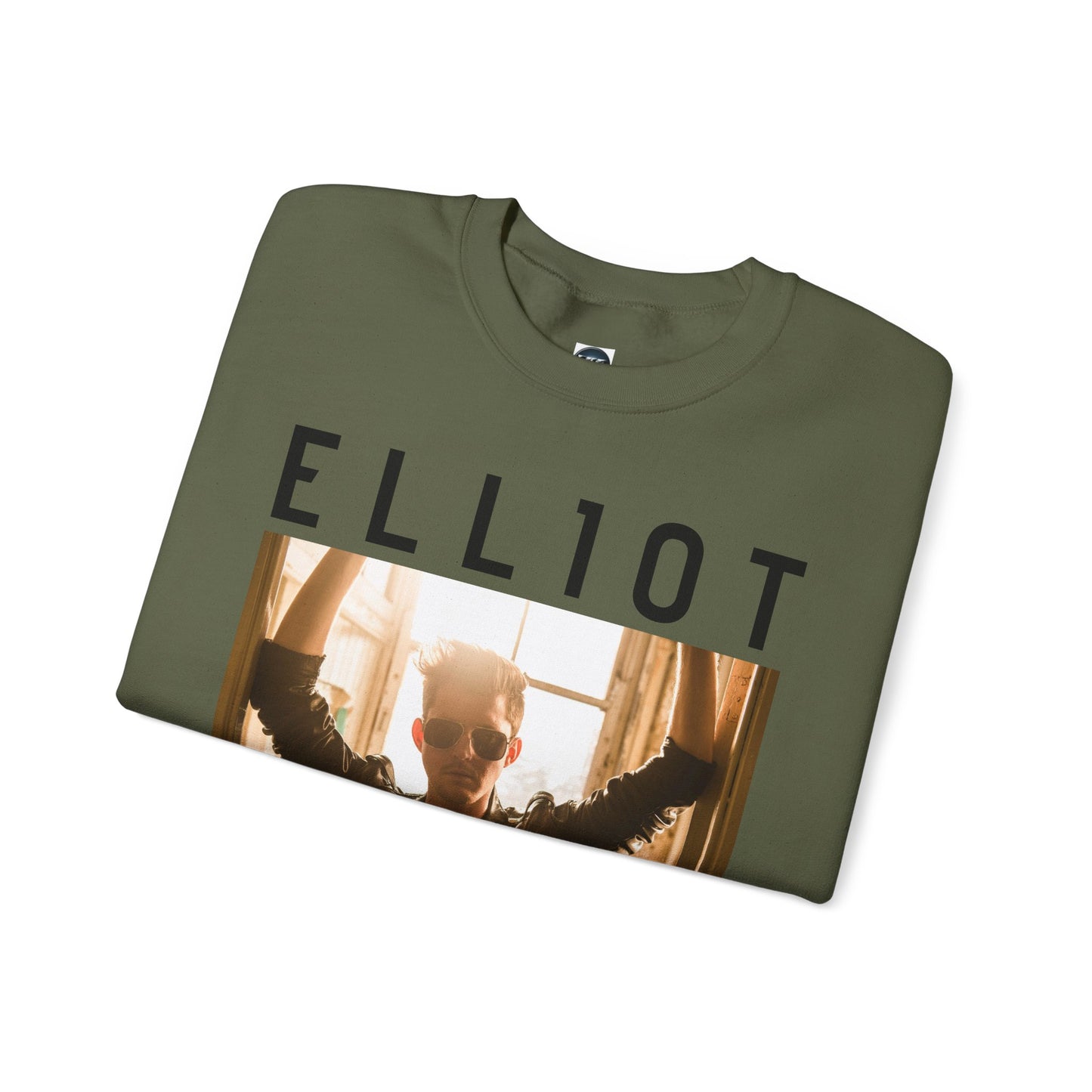 Elliot Brown Music Merchandise Sweatshirt, Singer Songwriter LGBTIQ Concert Apparel, Unisex Jumper, Crewneck Pullover, Heavy Blend Clothing