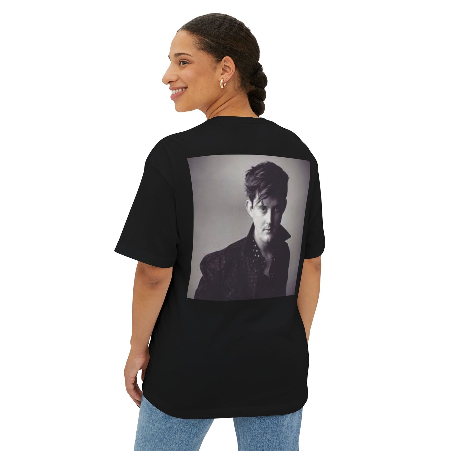 Unisex Oversized Boxy Tee with Elliot Brown 'Empyrean' Album Artwork, Singer Merchandise, Music Fan Gift, Chinese Pop Culture Shirt,