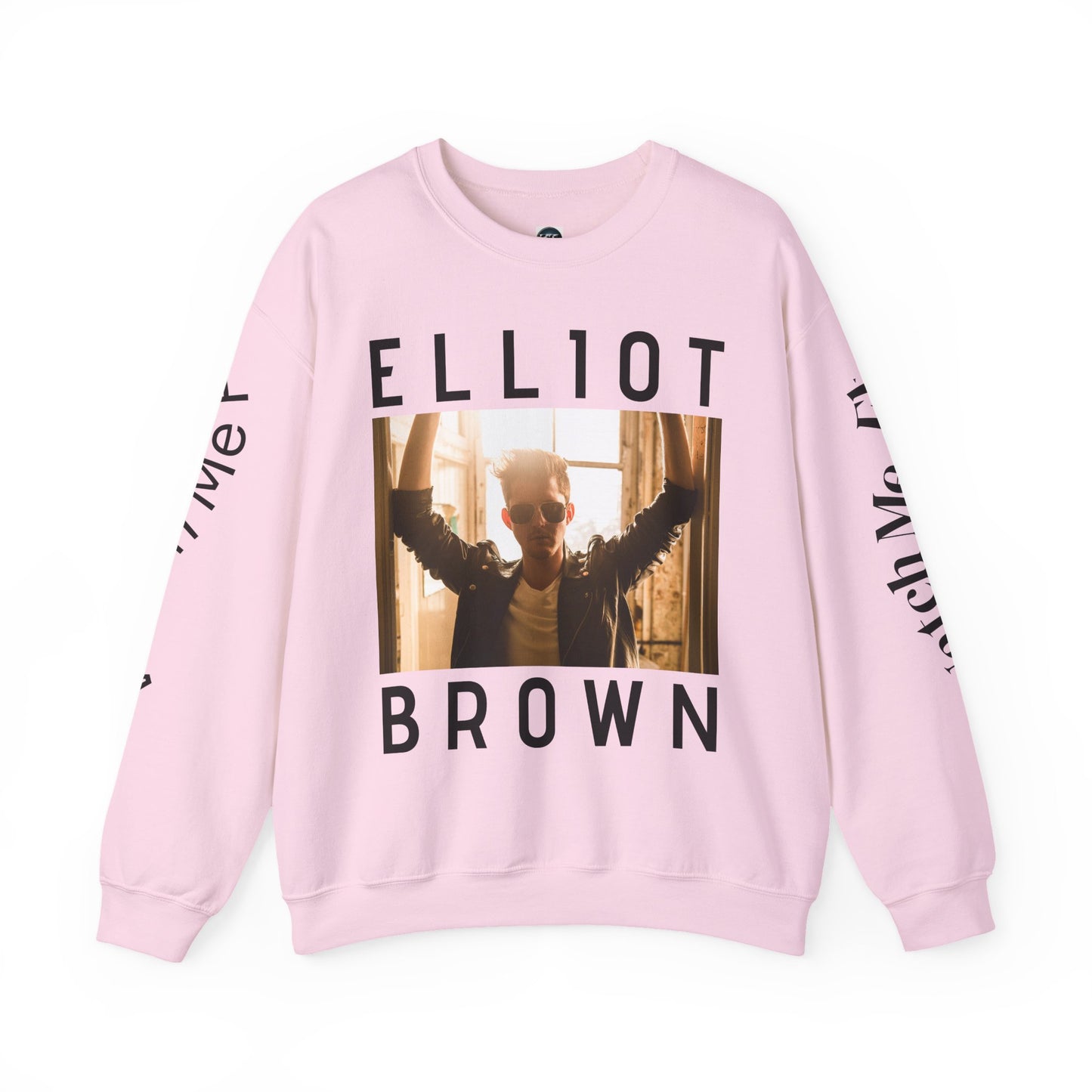 Elliot Brown Music Merchandise Sweatshirt, Singer Songwriter LGBTIQ Concert Apparel, Unisex Jumper, Crewneck Pullover, Heavy Blend Clothing
