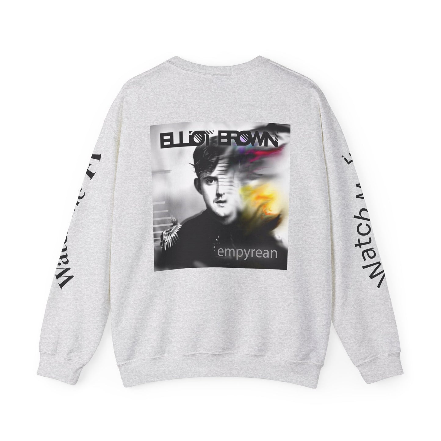 Elliot Brown Music Merchandise Sweatshirt, Singer Songwriter LGBTIQ Concert Apparel, Unisex Jumper, Crewneck Pullover, Heavy Blend Clothing